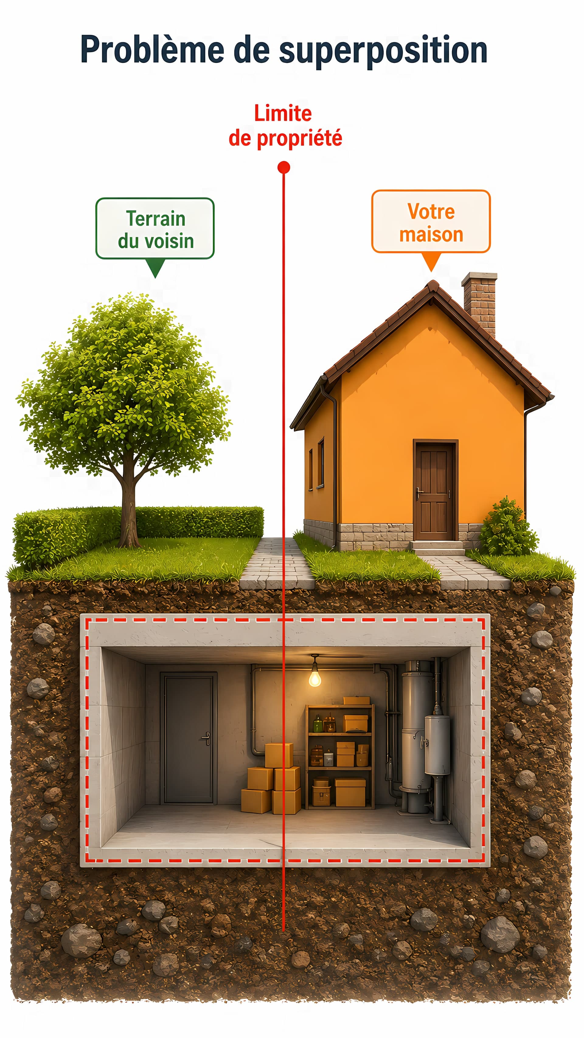 Votre notaire vous a fait part d'une régularisation à prévoir avant de vendre votre bien.